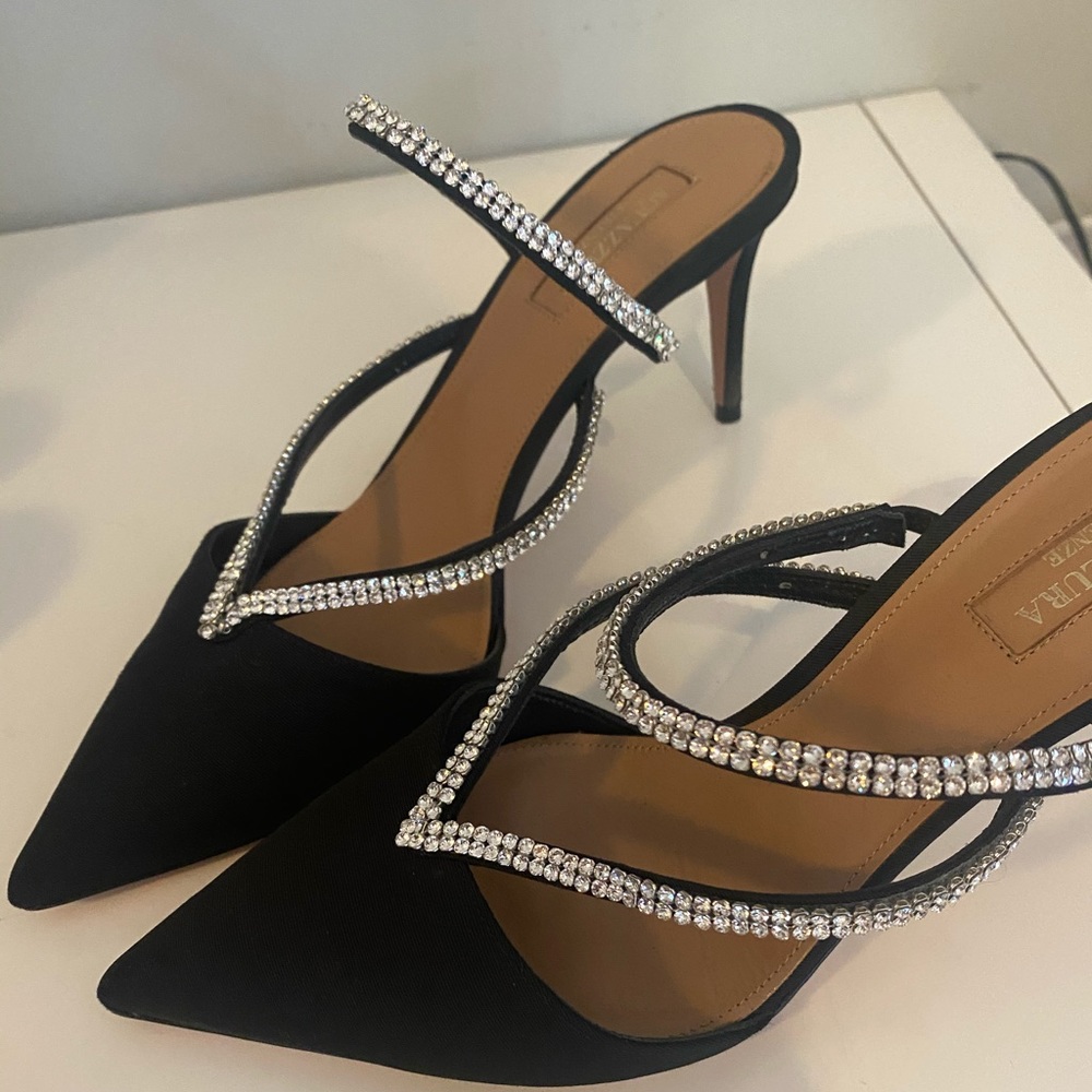 AQUAZZURA worn once heels